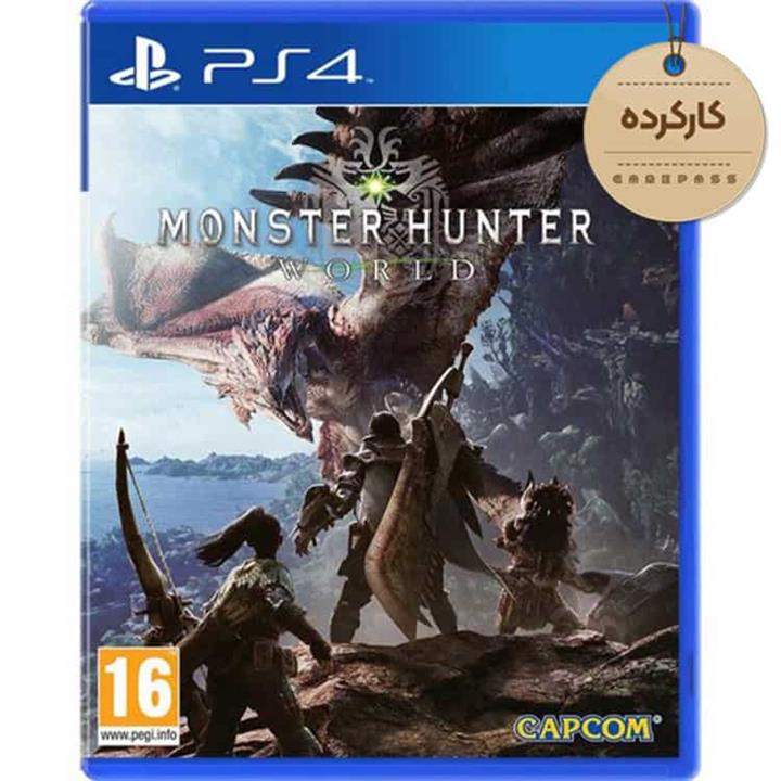 دیسک بازی Monster Hunter World کارکرده – مخصوص PS4